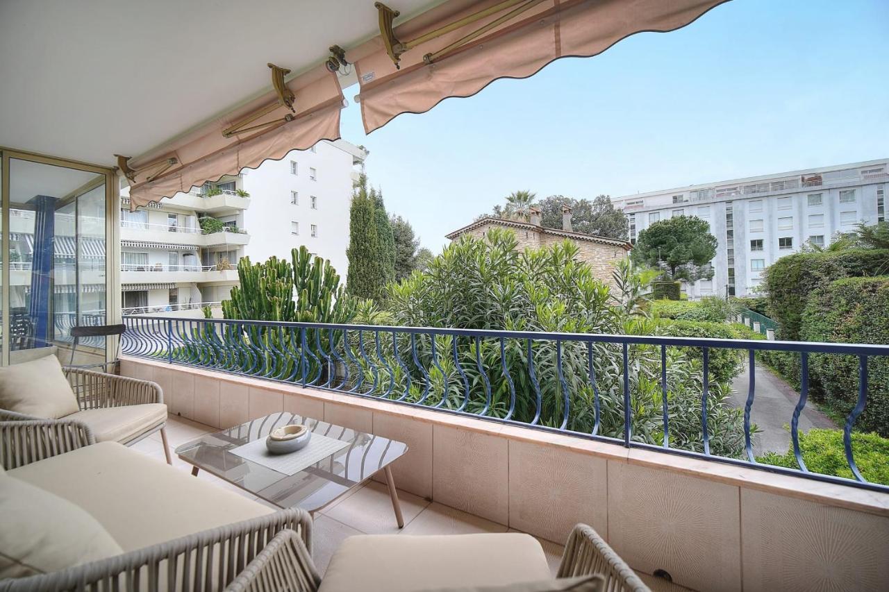 Immogroom - 2 Bedroom - Air Conditioning - Wifi - Terrace - Common Parking Cannes Luaran gambar