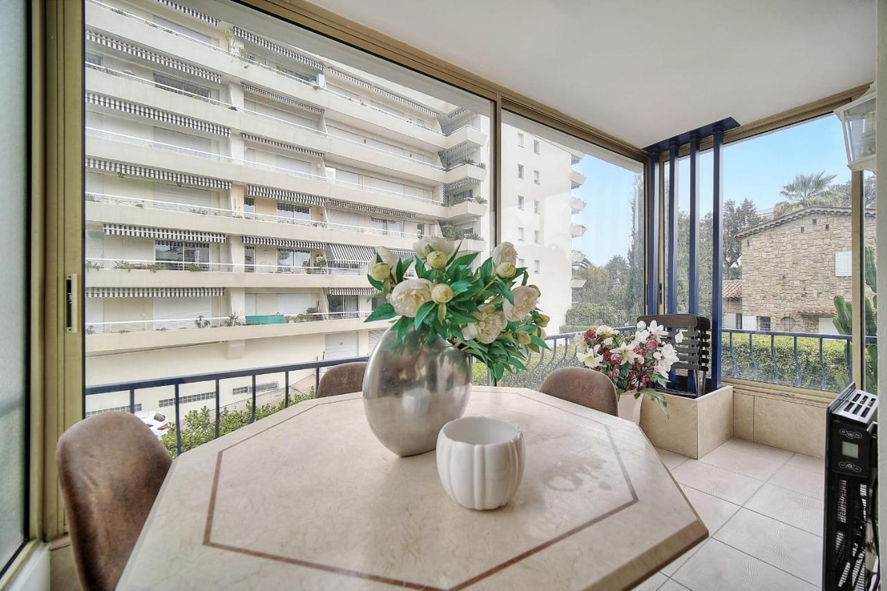Immogroom - 2 Bedroom - Air Conditioning - Wifi - Terrace - Common Parking Cannes Luaran gambar