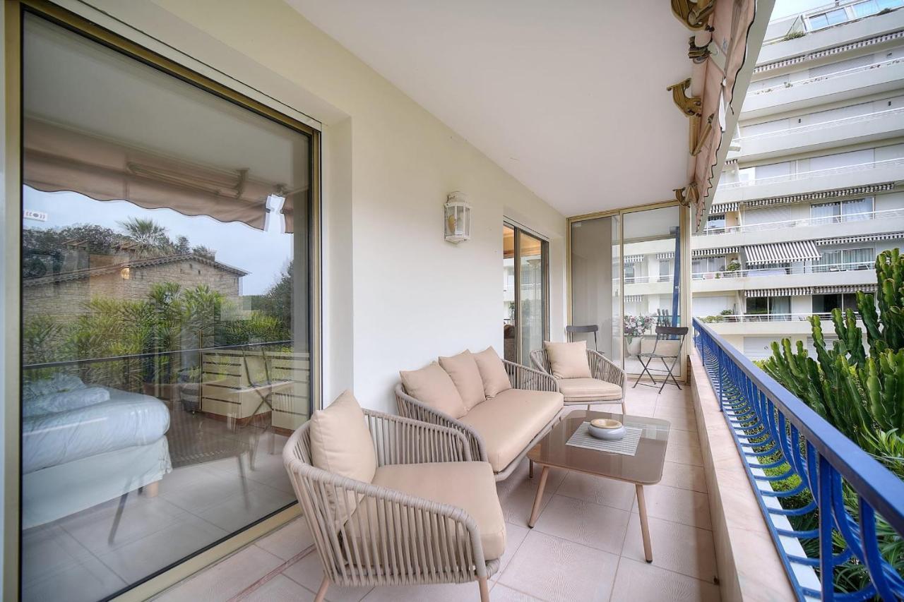 Immogroom - 2 Bedroom - Air Conditioning - Wifi - Terrace - Common Parking Cannes Luaran gambar
