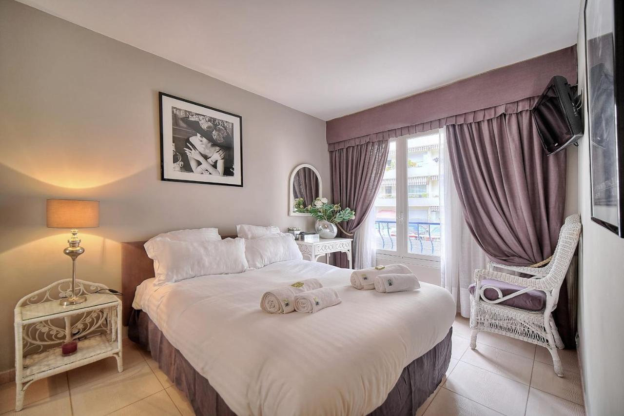 Immogroom - 2 Bedroom - Air Conditioning - Wifi - Terrace - Common Parking Cannes Luaran gambar